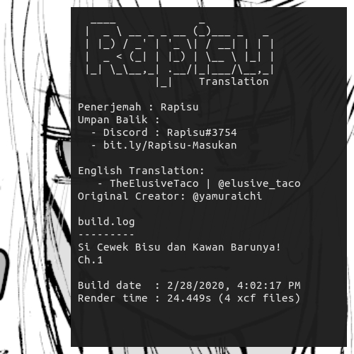 The Mute Girl and Her New Friend (Webcomic) Chapter 1 - halaman 5