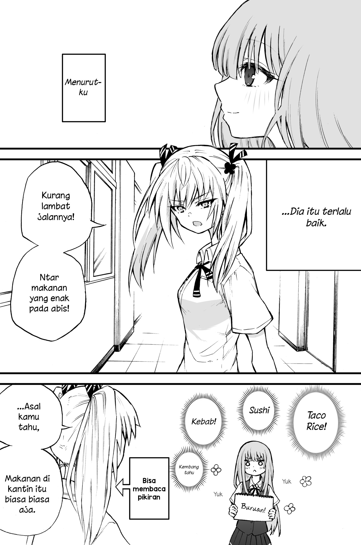 The Mute Girl and Her New Friend (Webcomic) Chapter 3 - halaman 2