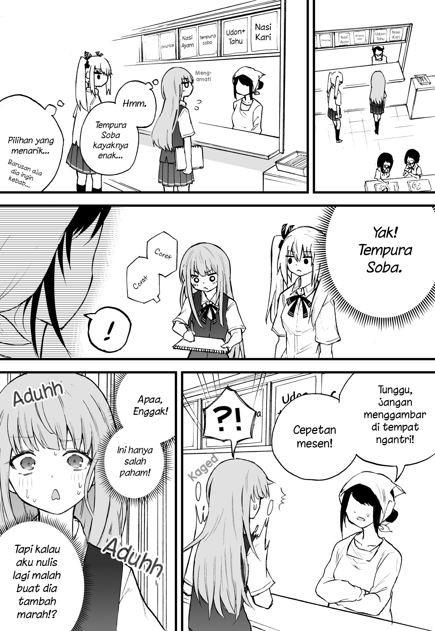 The Mute Girl and Her New Friend (Webcomic) Chapter 3 - halaman 3