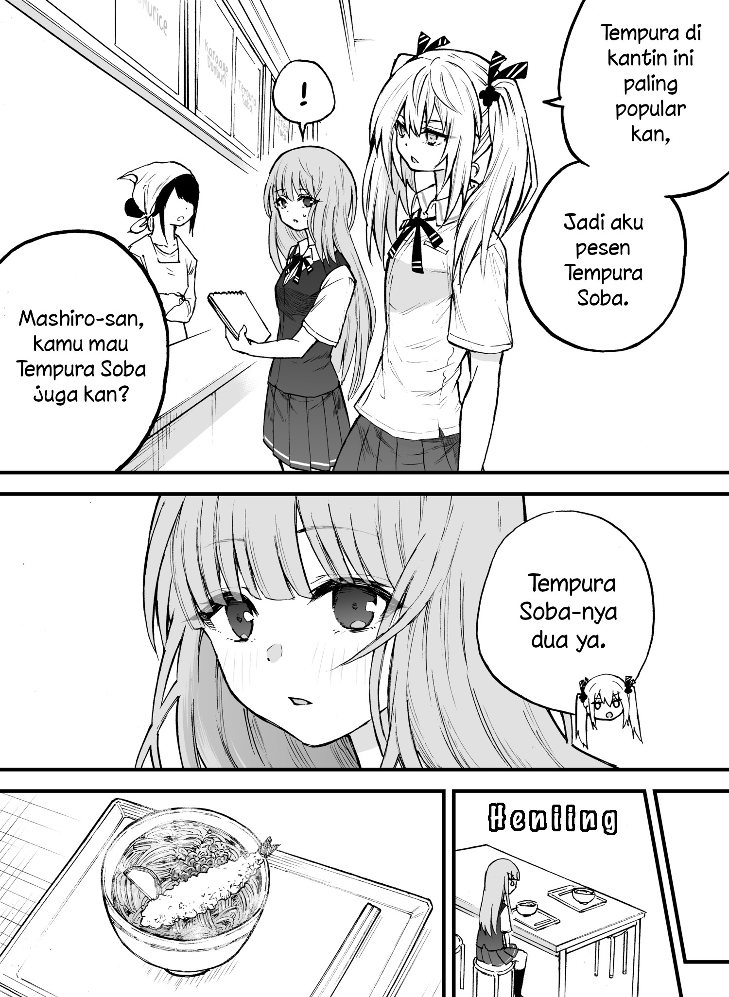 The Mute Girl and Her New Friend (Webcomic) Chapter 3 - halaman 4