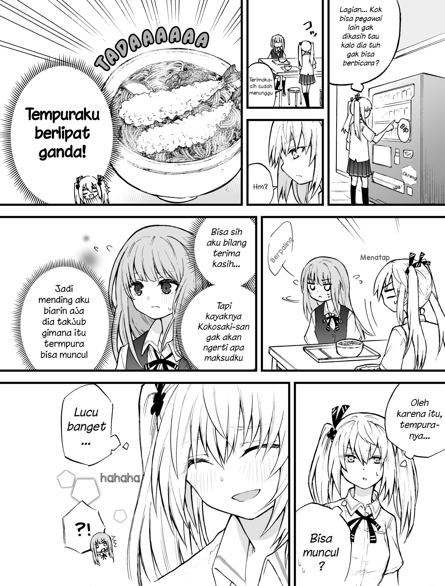 The Mute Girl and Her New Friend (Webcomic) Chapter 3 - halaman 5