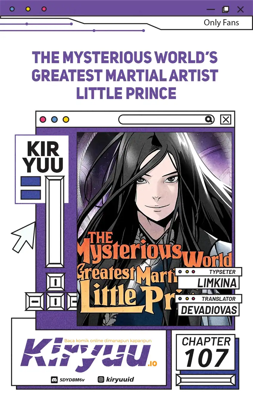 The Mysterious World’s Greatest Martial Artist Little Prince Chapter 107 - halaman 1