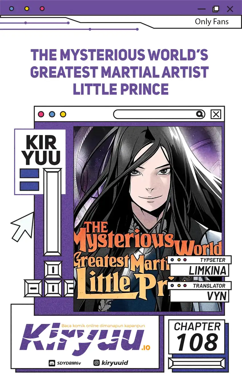 The Mysterious World’s Greatest Martial Artist Little Prince Chapter 108 - halaman 1