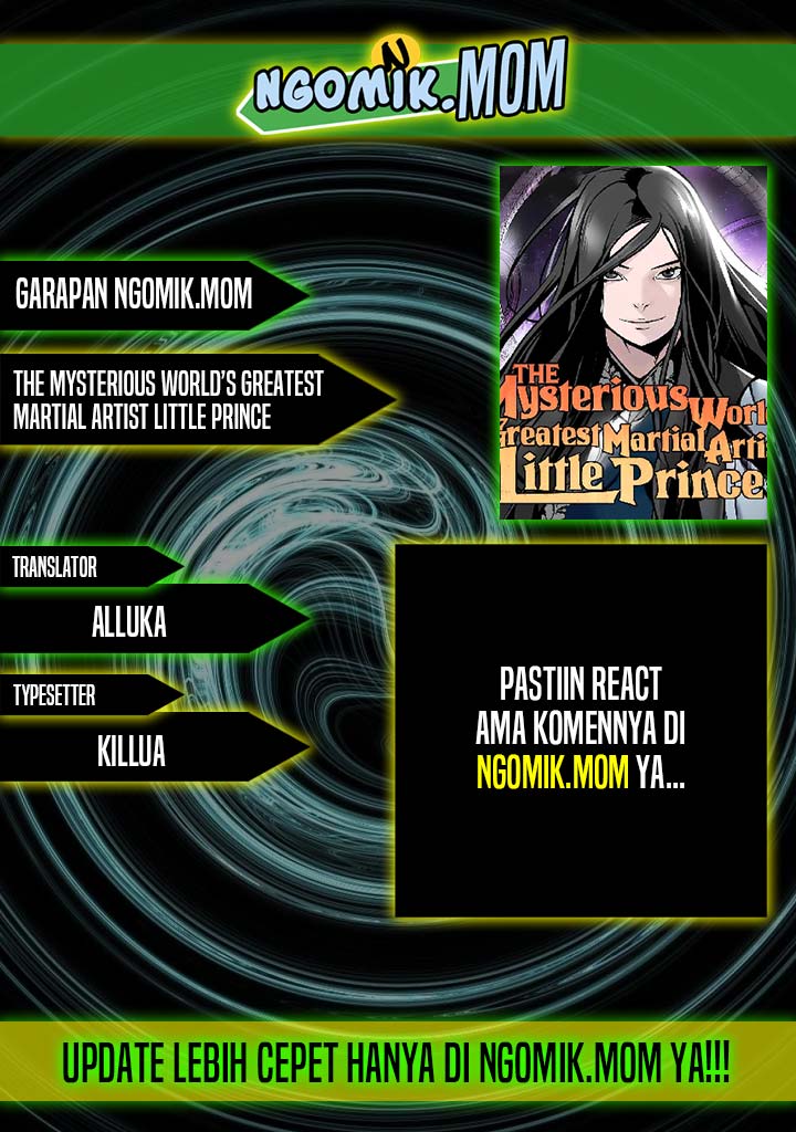 The Mysterious World’s Greatest Martial Artist Little Prince Chapter 33 - halaman 1