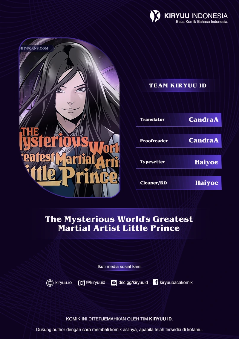 The Mysterious World’s Greatest Martial Artist Little Prince Chapter 82 - halaman 1
