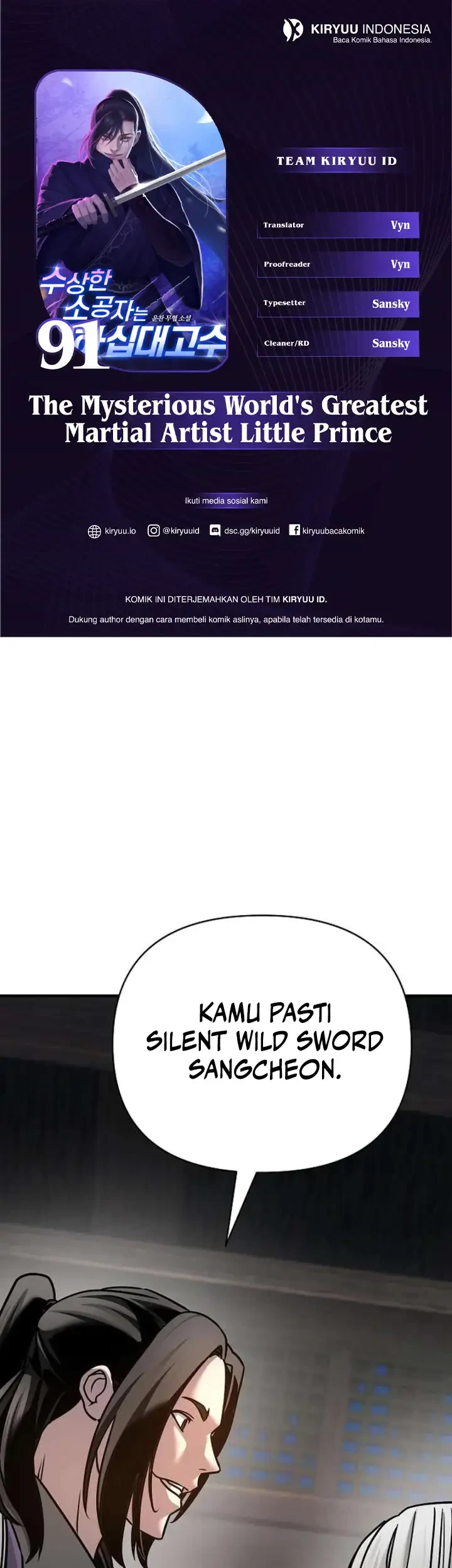The Mysterious World’s Greatest Martial Artist Little Prince Chapter 91 - halaman 1