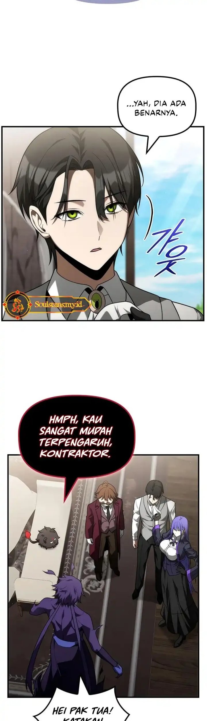 The Necromancer Family's Young Heir Chapter 35 - halaman 8