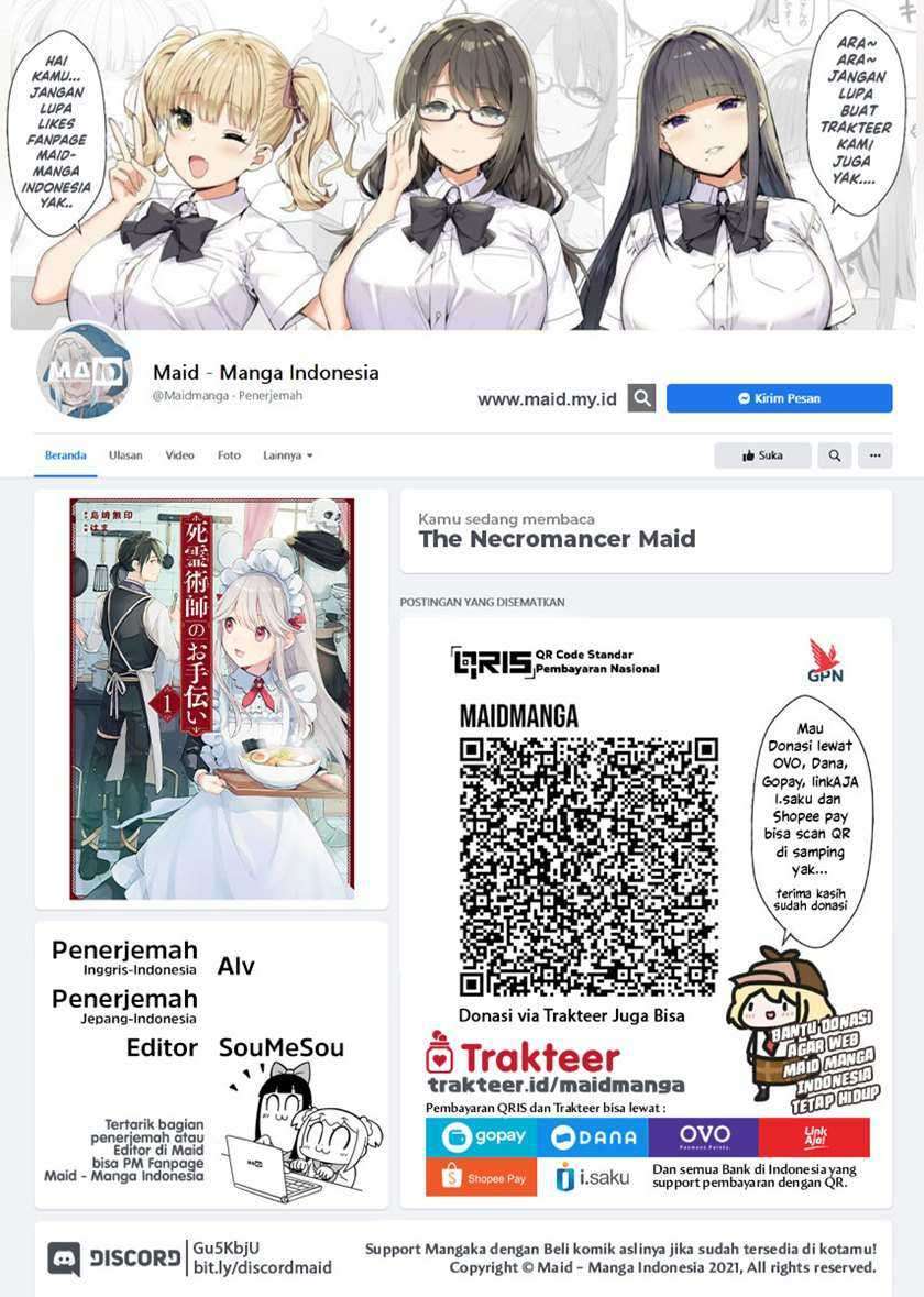 The Necromancer Maid Chapter 11 - halaman 1