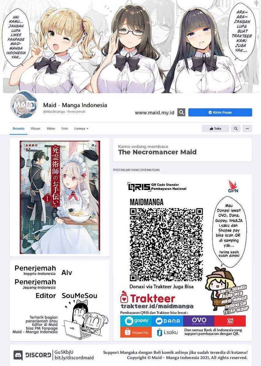 The Necromancer Maid Chapter 19 - halaman 2