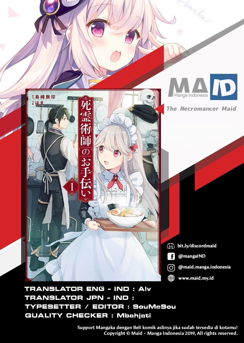The Necromancer Maid Chapter 3 - halaman 1