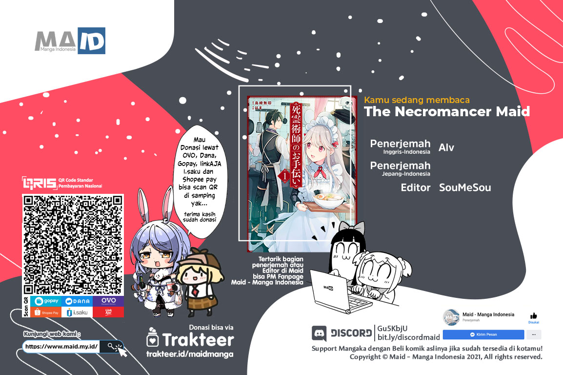 The Necromancer Maid Chapter 5 - halaman 1