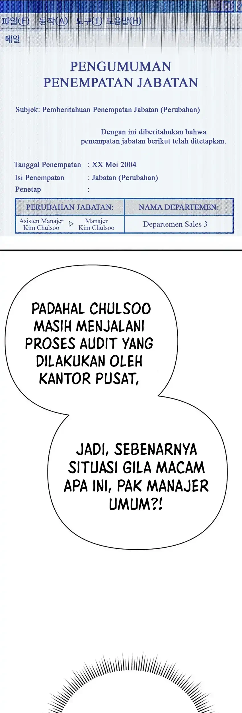 The New Employee Kim Chul-Soo Chapter 136 - halaman 10