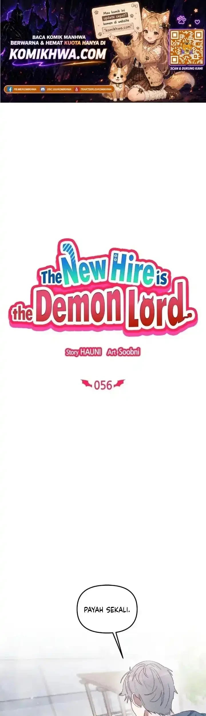 The New Hire Is the Demon Lord Chapter 56 - halaman 1