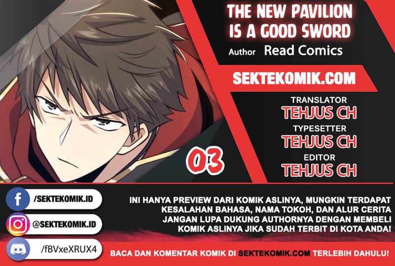 The New Pavilion is a Good Sword Chapter 3 - halaman 1