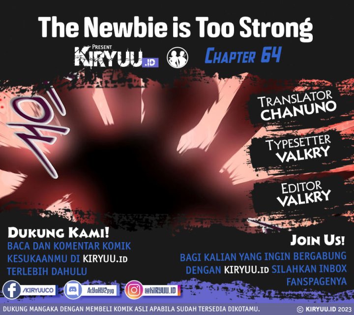 The Newbie Is Too Strong Chapter 64 - halaman 1
