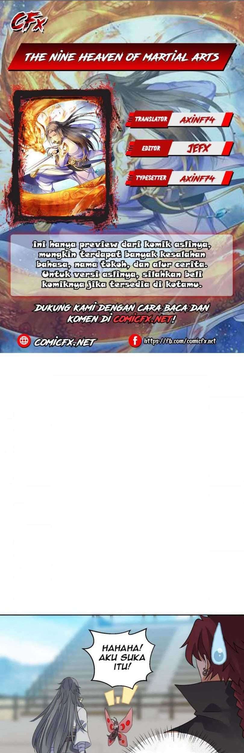The Nine Heaven of Martial Arts Chapter 182 - halaman 1
