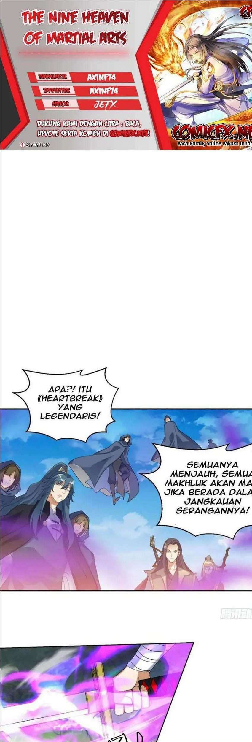 The Nine Heaven of Martial Arts Chapter 187 - halaman 1