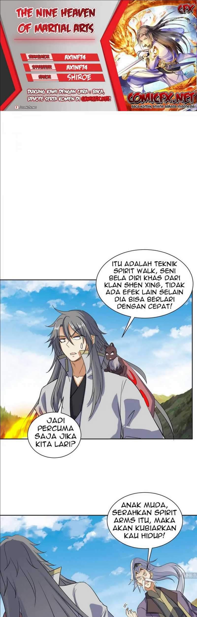 The Nine Heaven of Martial Arts Chapter 196 - halaman 1