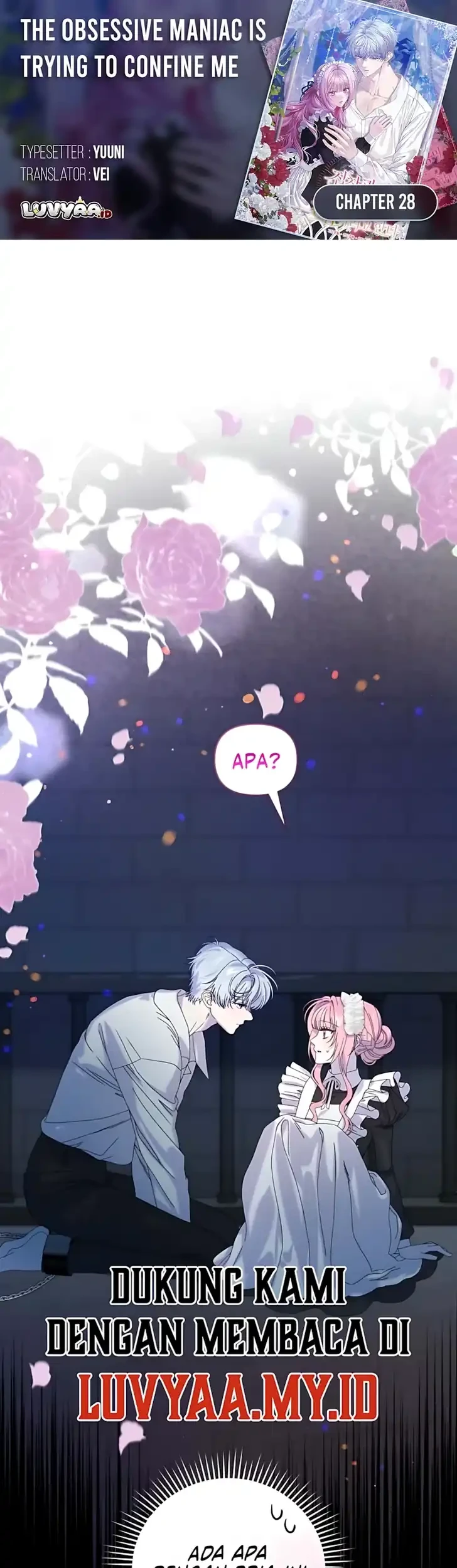 The Obsessive Maniac Is Trying to Confine Me Chapter 28 - halaman 1