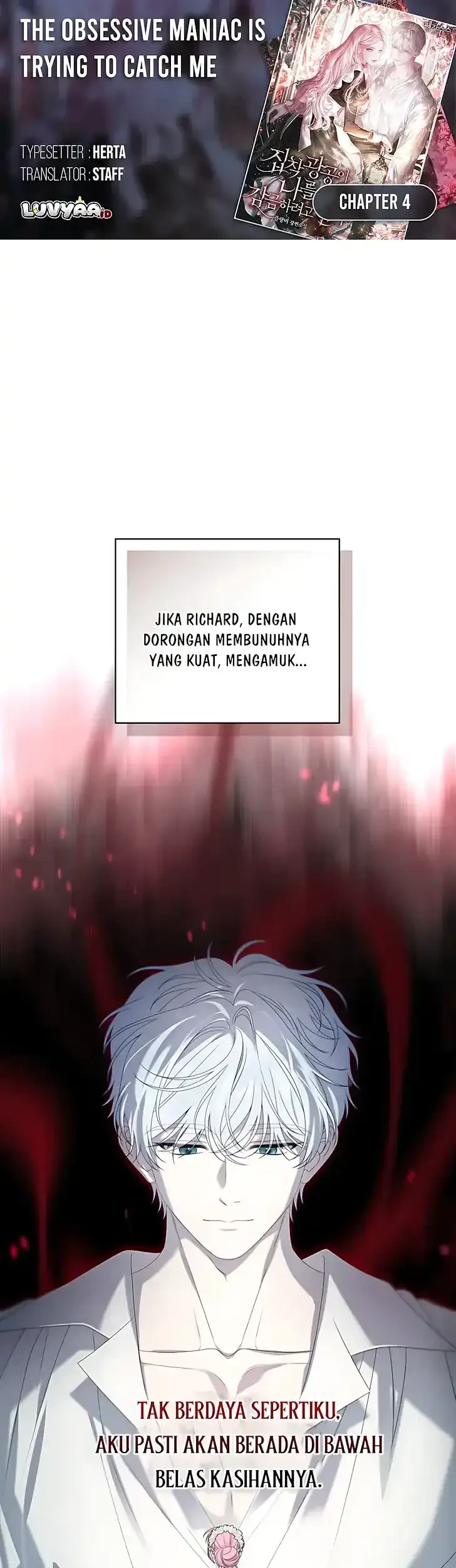 The Obsessive Maniac Is Trying to Confine Me Chapter 4 - halaman 1