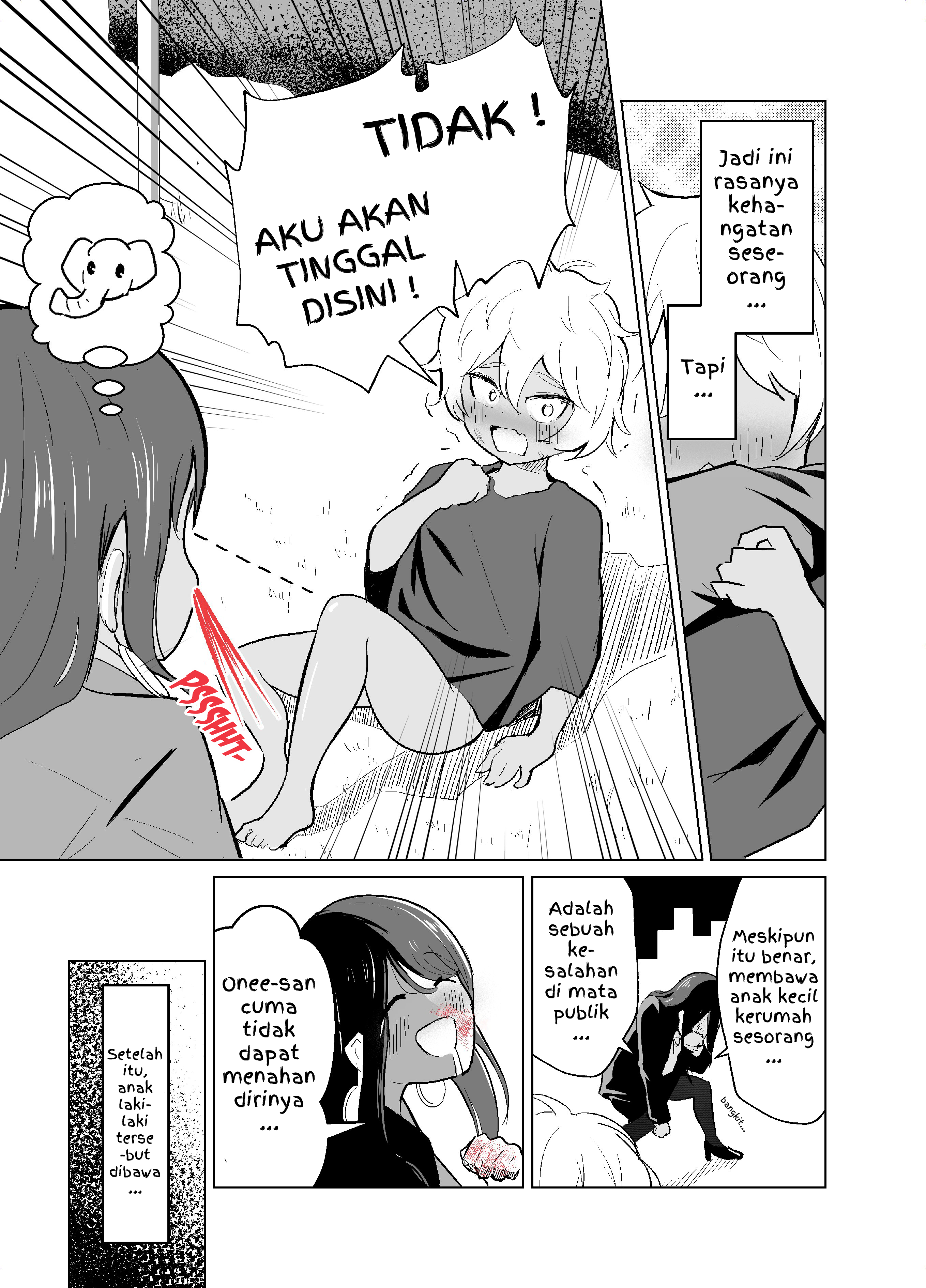 The Office-Lady Who Took in a Wild Shota Chapter 1 - halaman 4