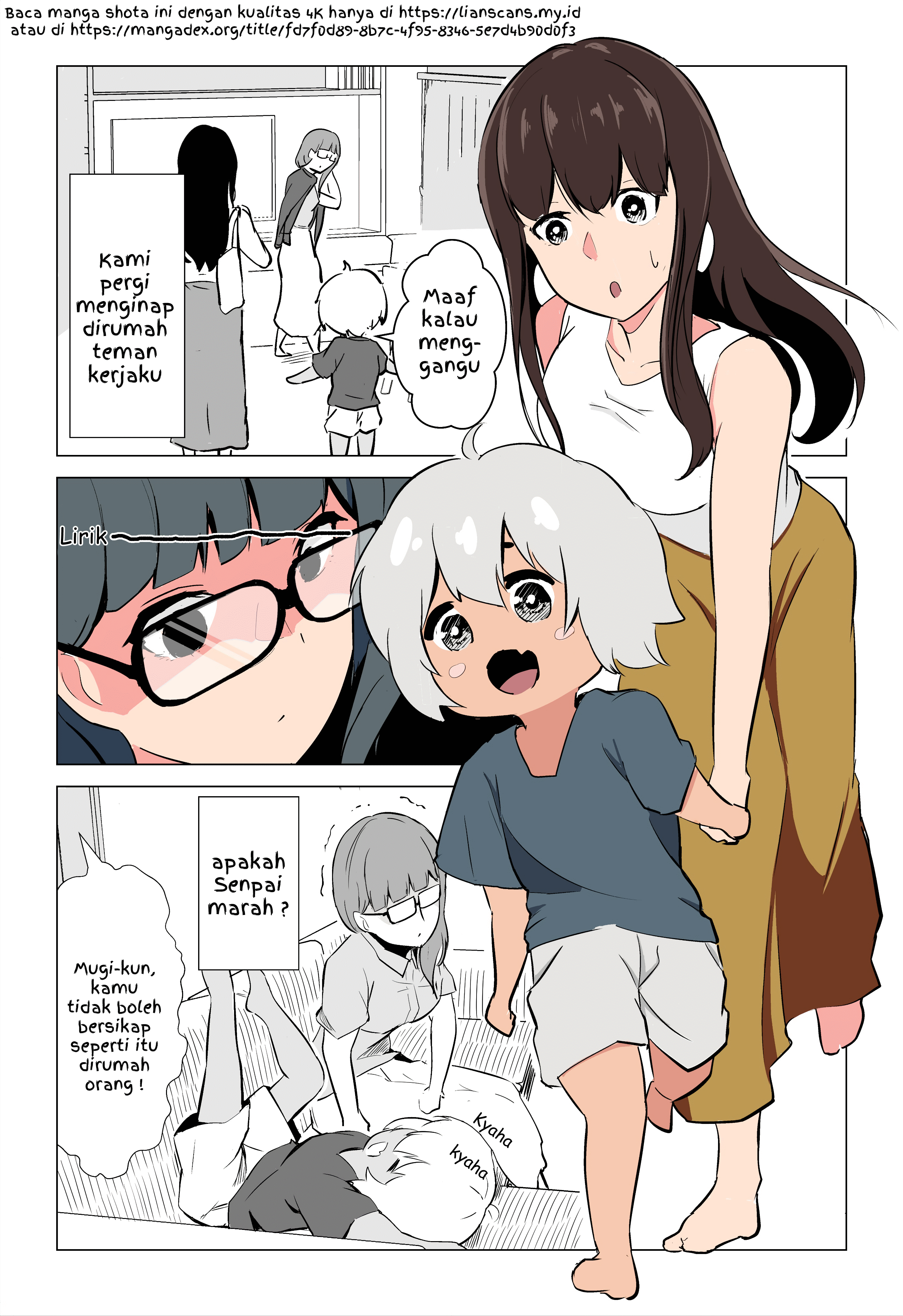 The Office-Lady Who Took in a Wild Shota Chapter 10 - halaman 1