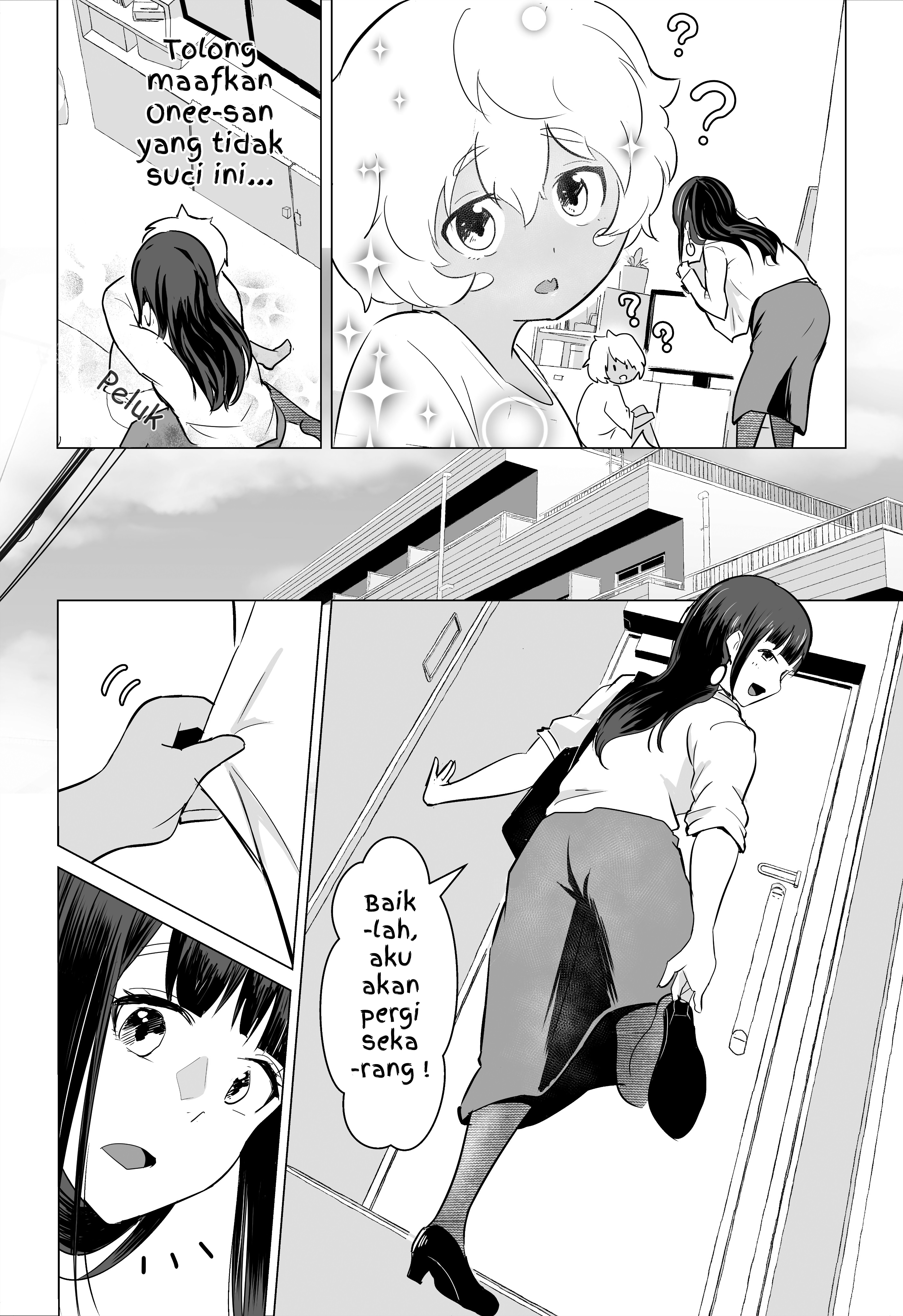 The Office-Lady Who Took in a Wild Shota Chapter 3 - halaman 2