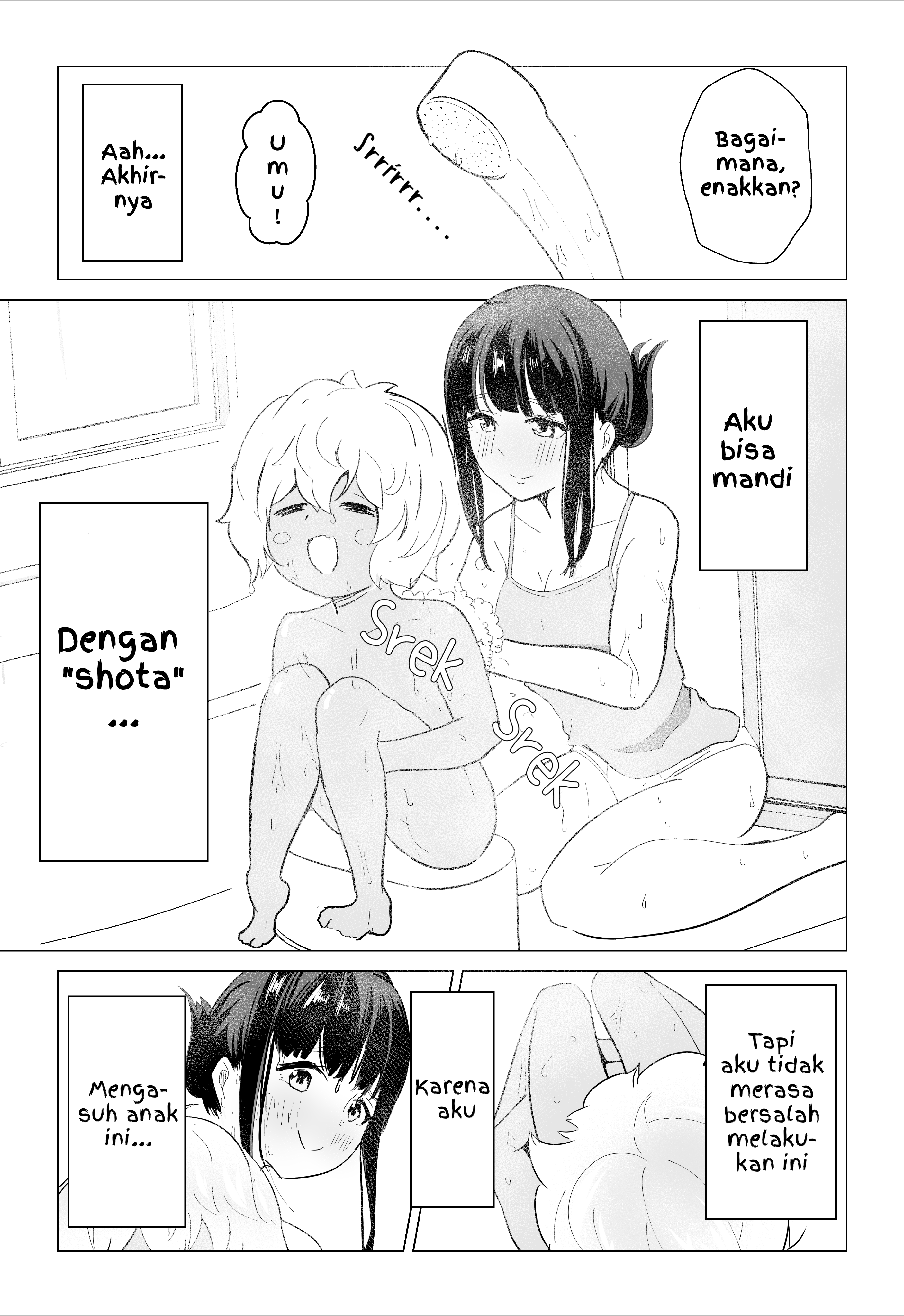 The Office-Lady Who Took in a Wild Shota Chapter 4.5 - halaman 1
