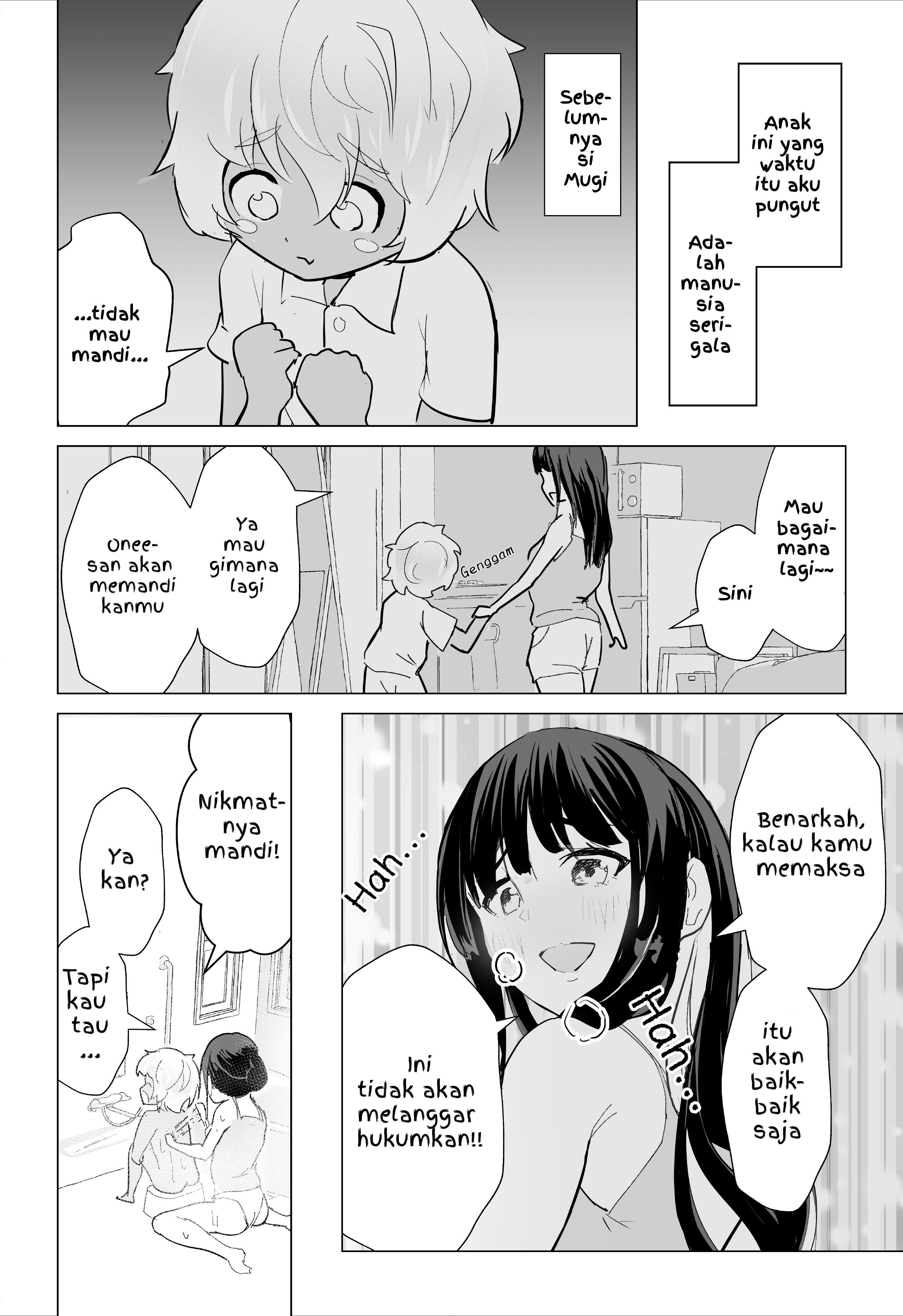 The Office-Lady Who Took in a Wild Shota Chapter 4.5 - halaman 2