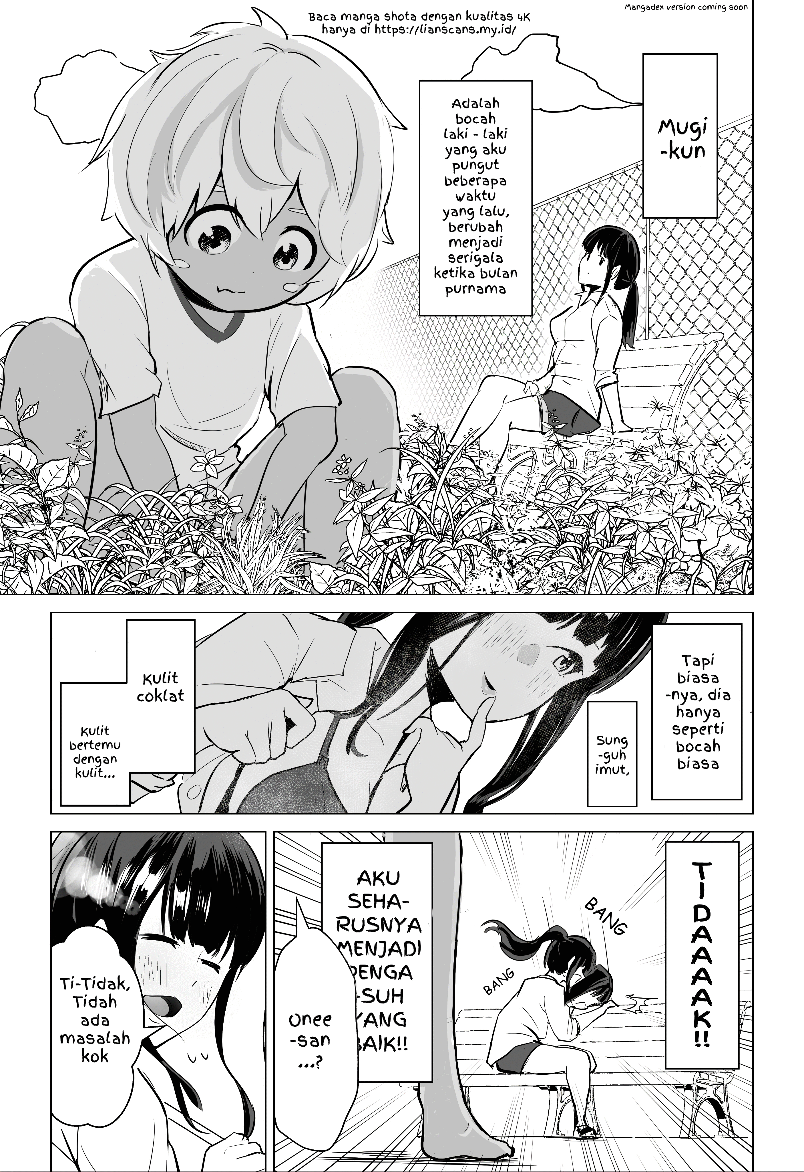 The Office-Lady Who Took in a Wild Shota Chapter 4 - halaman 1