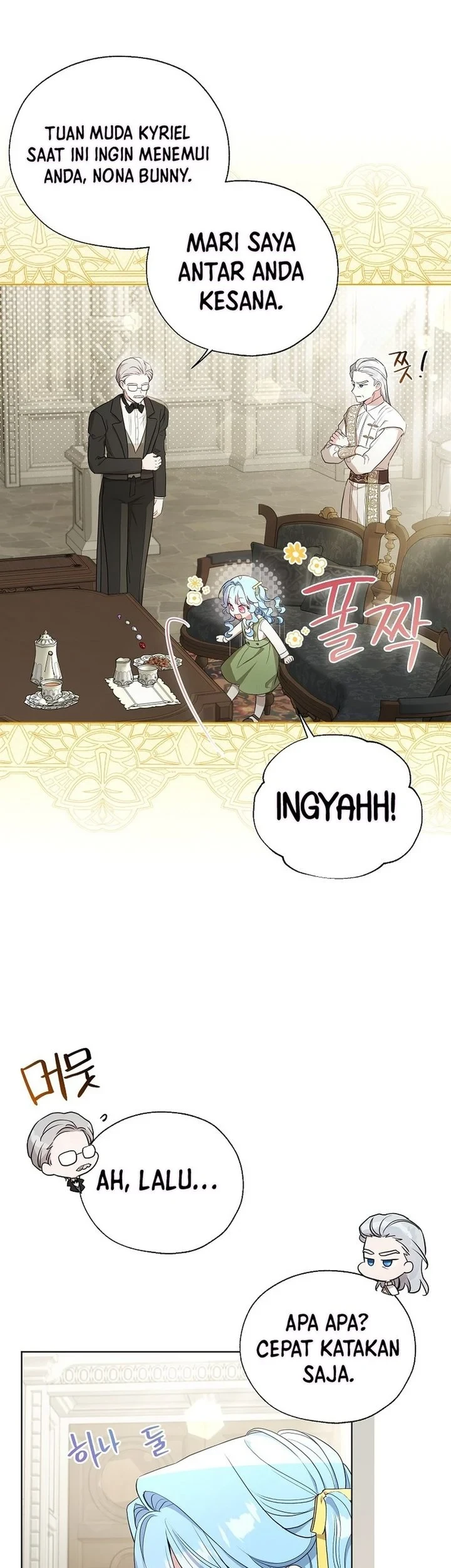 The Oracle of the Villainous Baby Chapter 22 - halaman 55