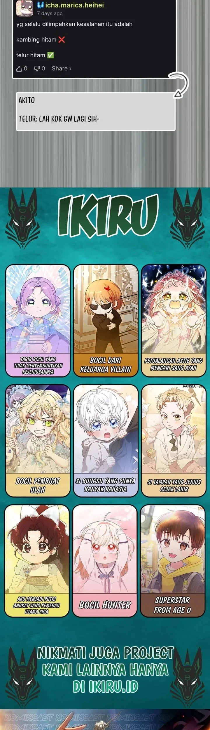 The Oracle of the Villainous Baby Chapter 28 - halaman 67