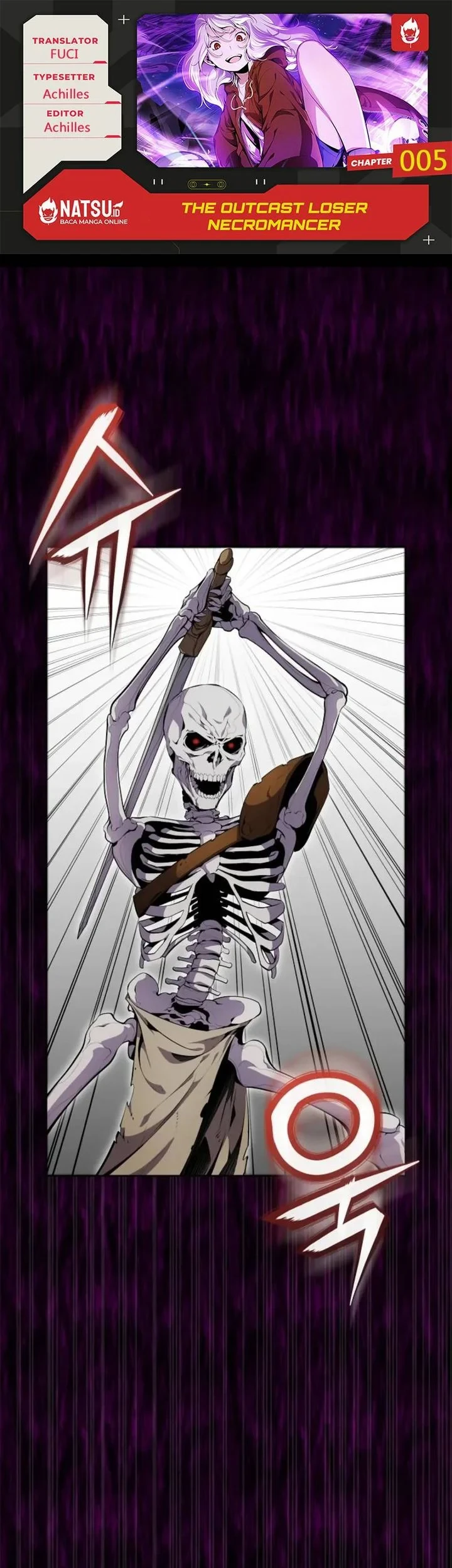 The Outcast Loser Necromancer Chapter 5 - halaman 1