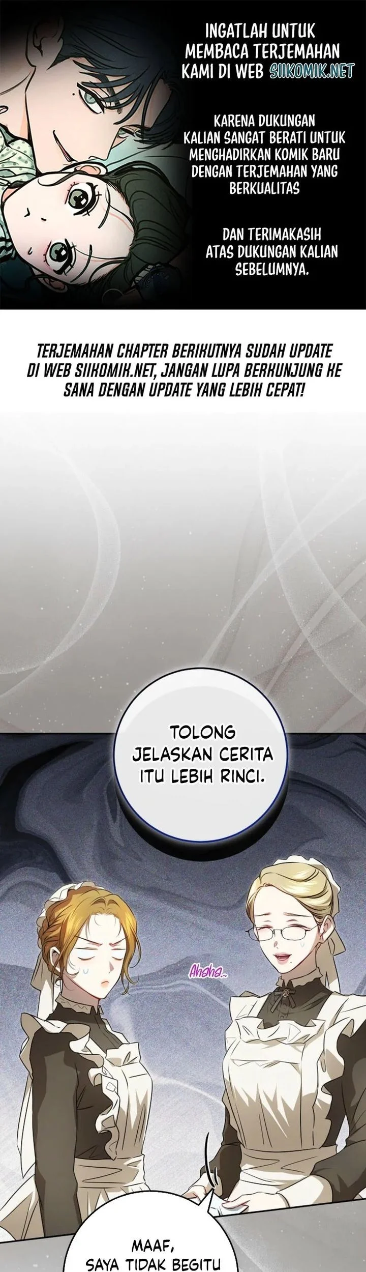 The Peaceful Life of a Maid Who Hides Her Power and Enjoys It Chapter 12 - halaman 1