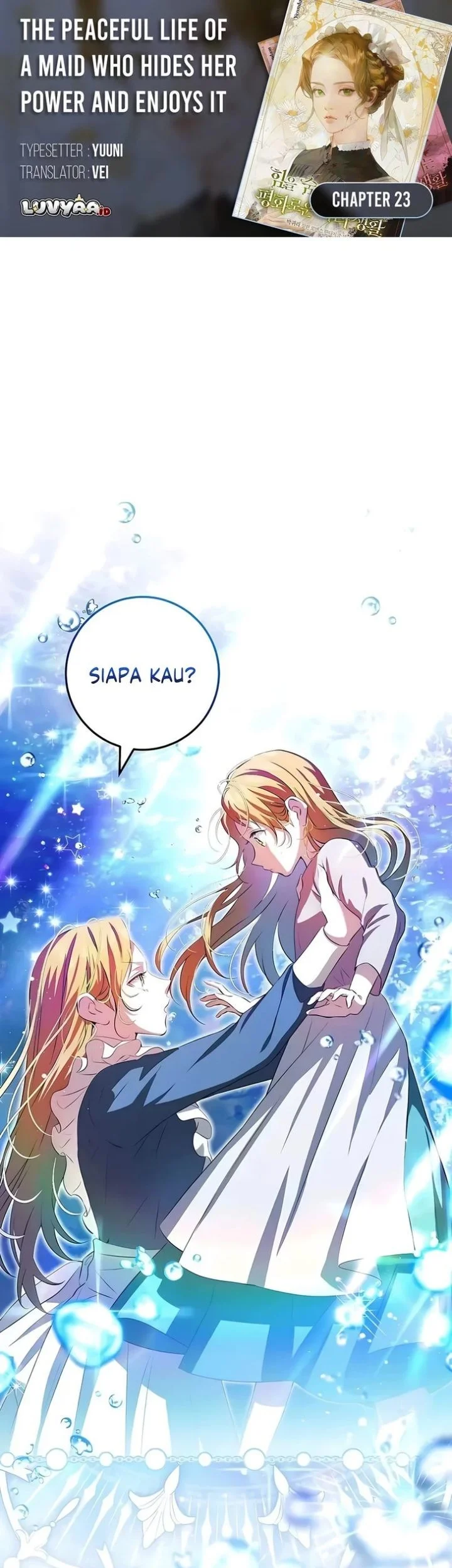 The Peaceful Life of a Maid Who Hides Her Power and Enjoys It Chapter 23 - halaman 1