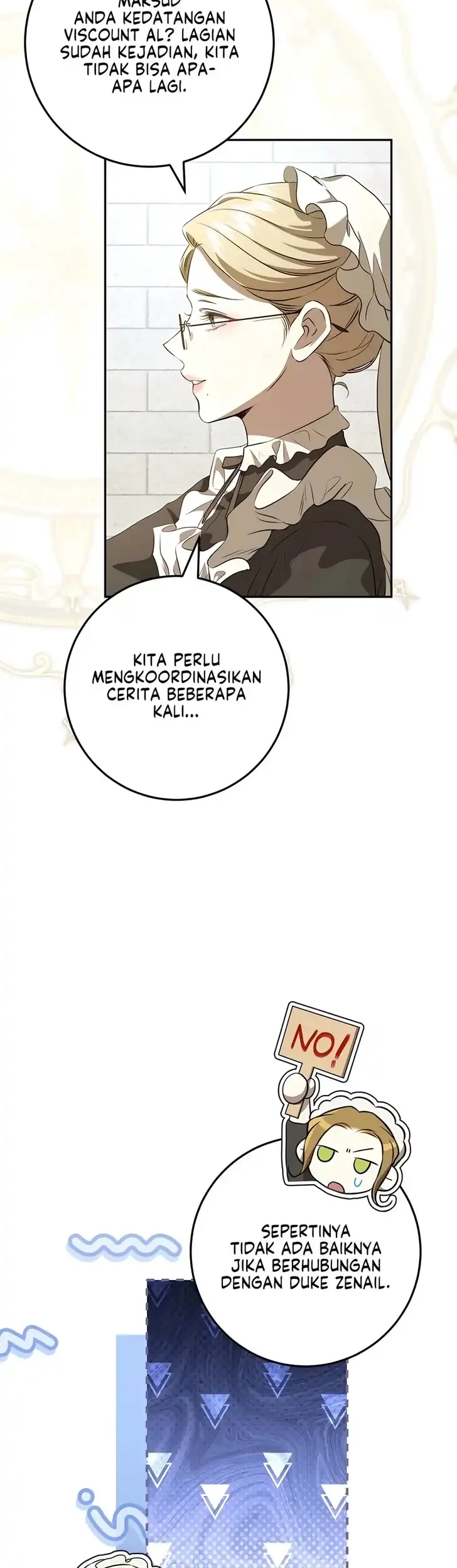 The Peaceful Life of a Maid Who Hides Her Power and Enjoys It Chapter 28 - halaman 10