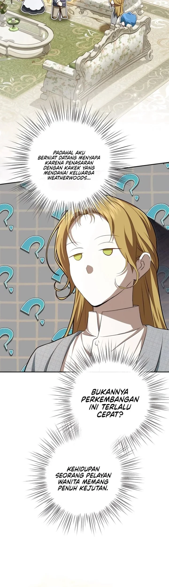 The Peaceful Life of a Maid Who Hides Her Power and Enjoys It Chapter 33 - halaman 31