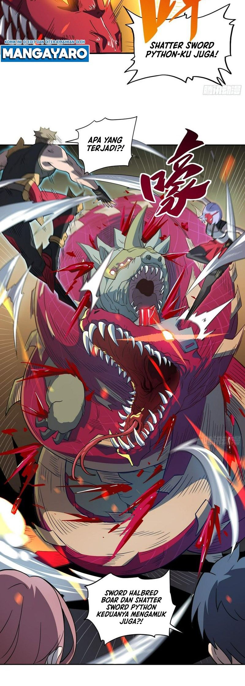 The People on Earth are Too Ferocious Chapter 109 - halaman 13