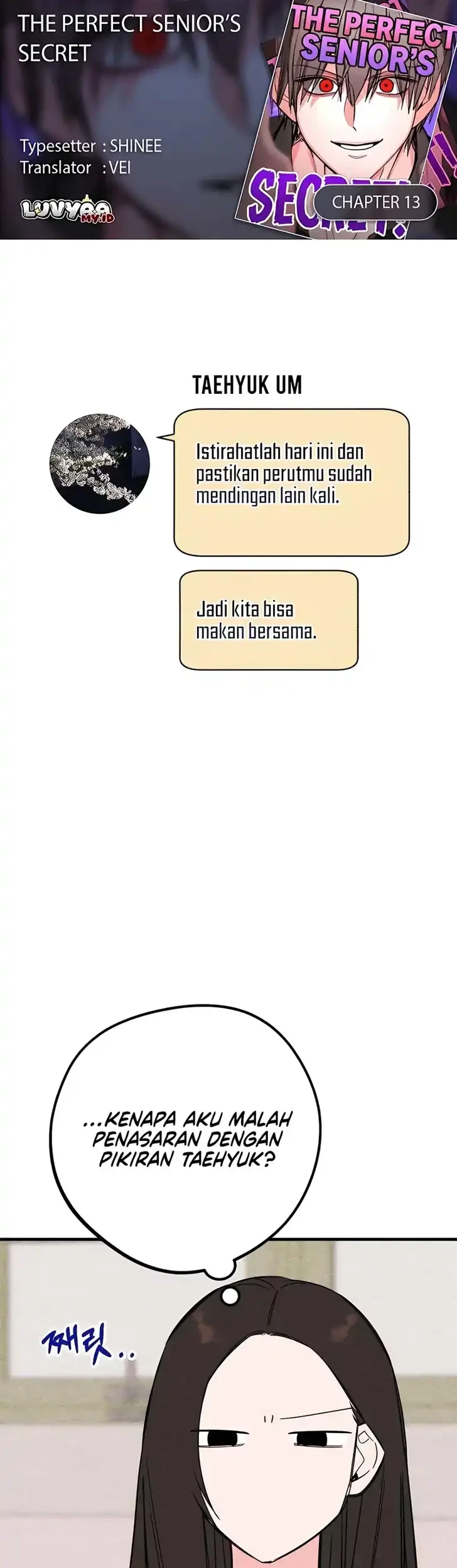The Perfect Senior's Secret! Chapter 13 - halaman 1