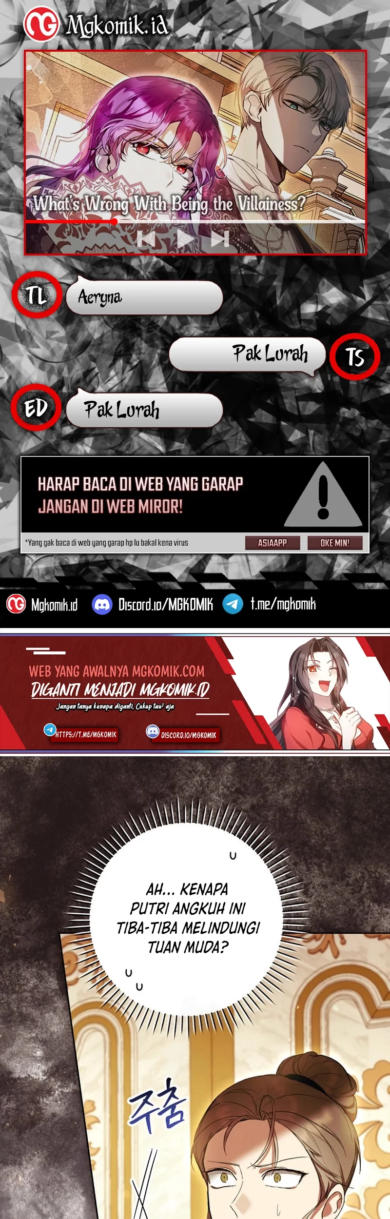 The Perks of Being a Villainess Chapter 61 - halaman 1