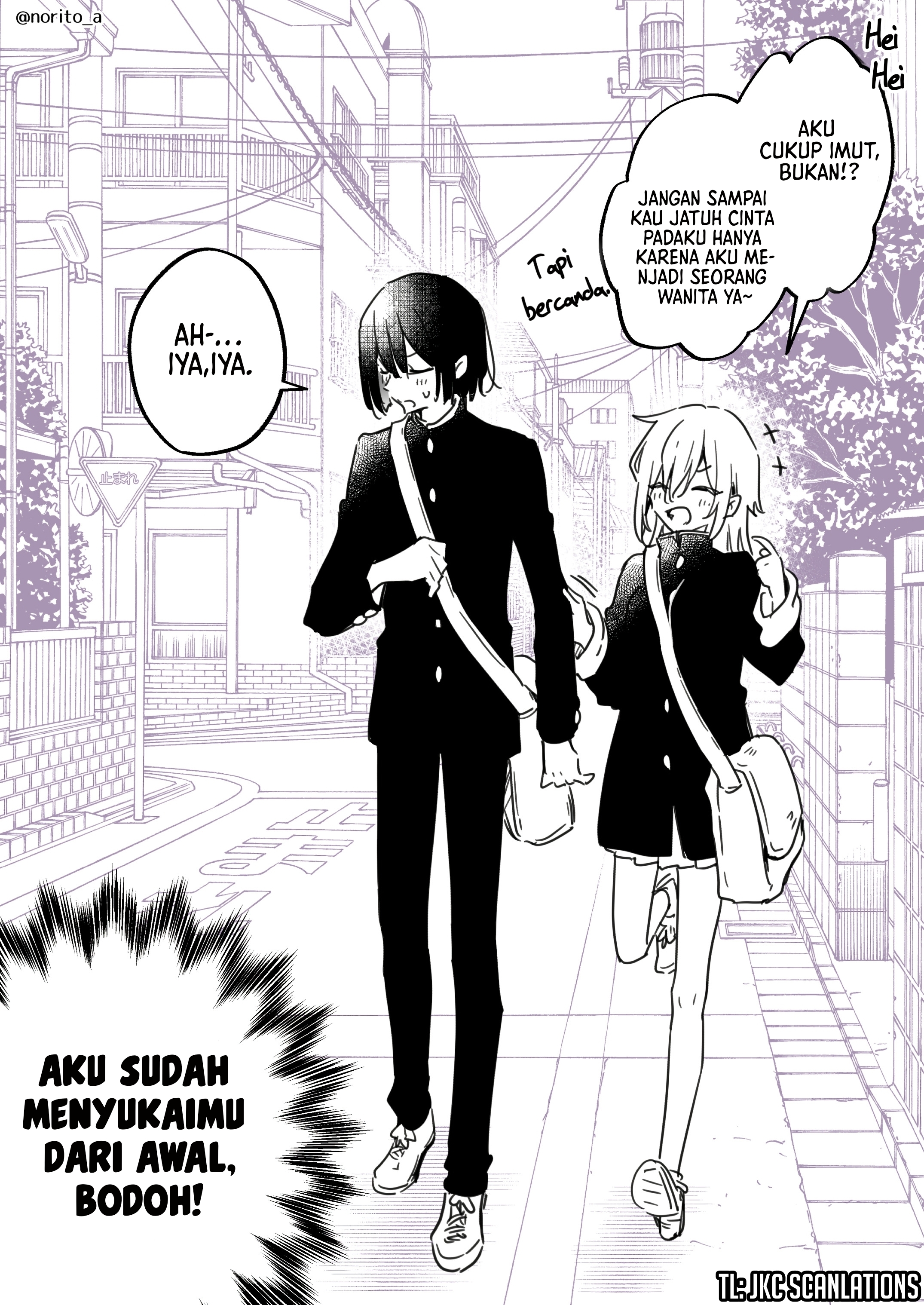 The Person I Love Ts’d and Became a Girl Chapter 0 - halaman 4
