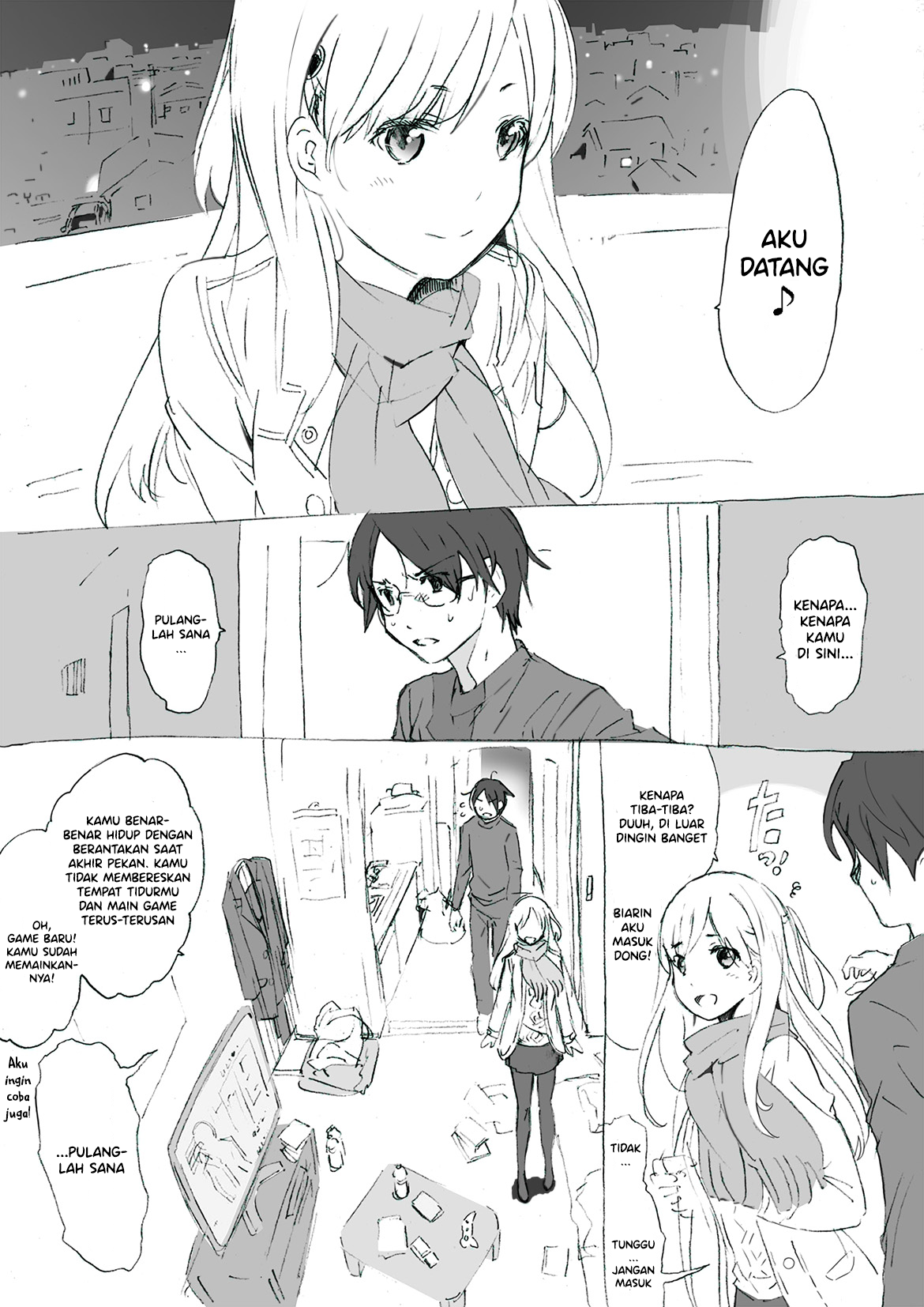 The Personification of The Most Terrifying Thing In this World Chapter 0 - halaman 1