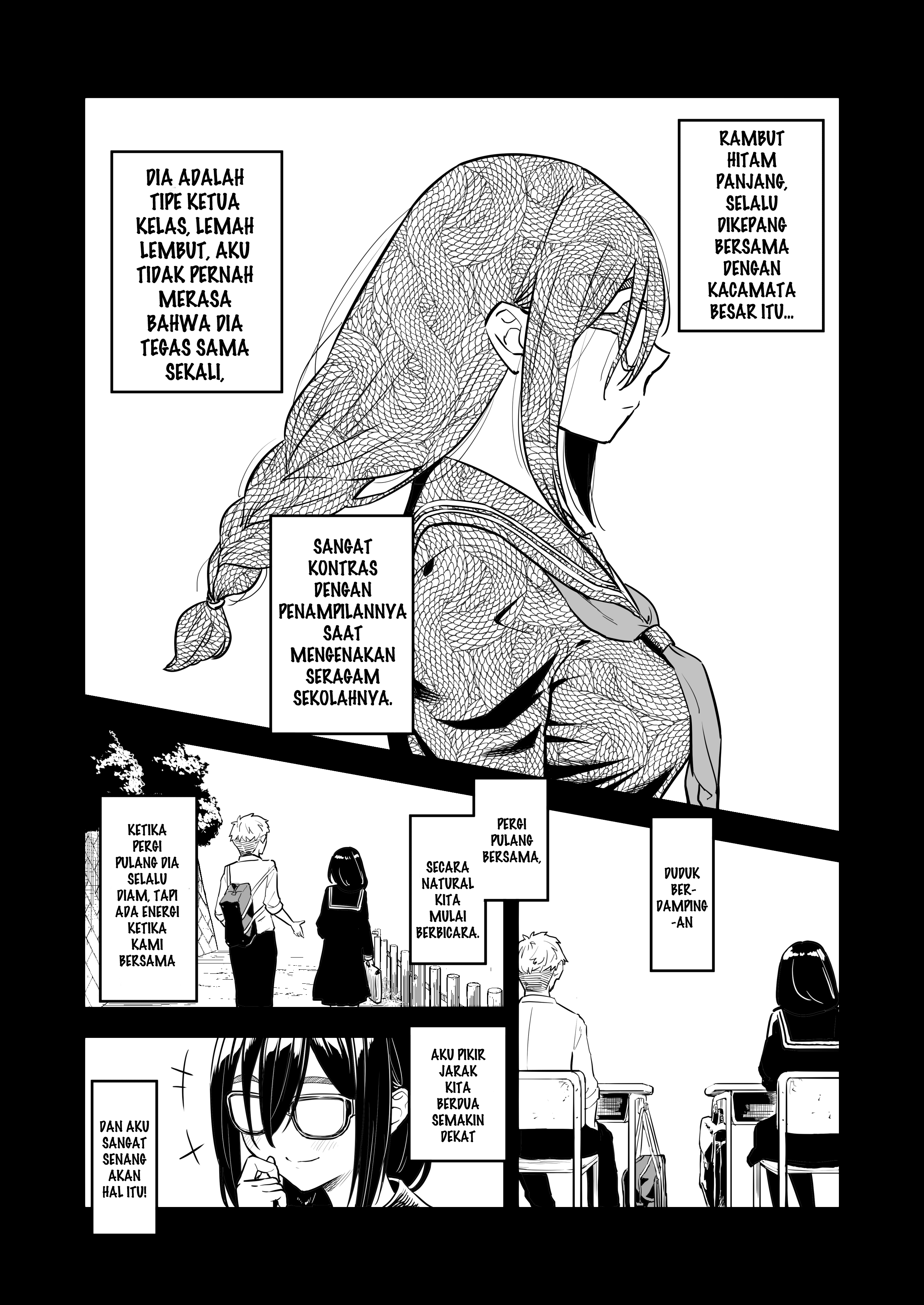 The Plain Girl Changed at the End of Summer Vacation Chapter 0 - halaman 4