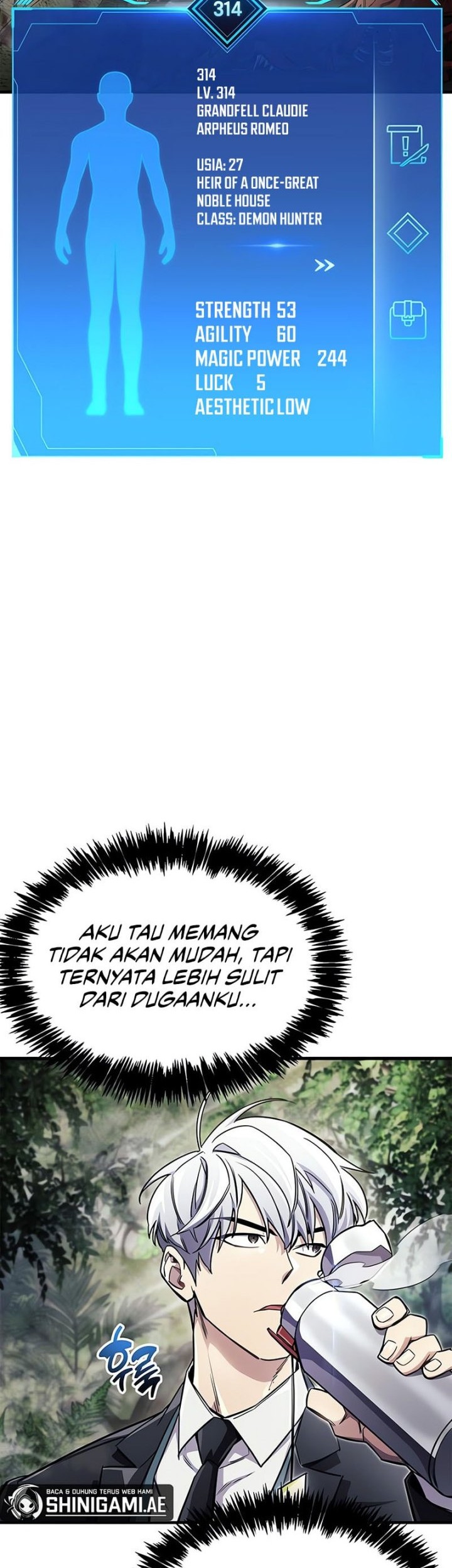 The Player Hides His Past Chapter 64 - halaman 49