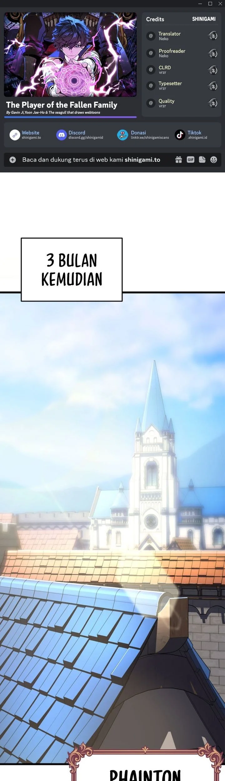The Player Of The Fallen Family Chapter 12 - halaman 1