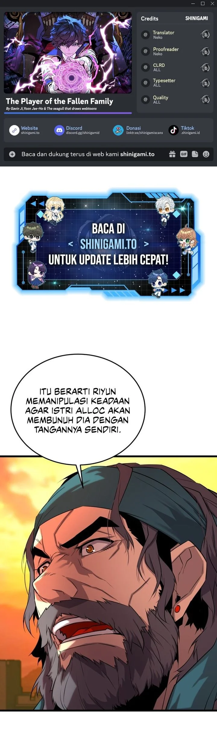 The Player Of The Fallen Family Chapter 14 - halaman 1
