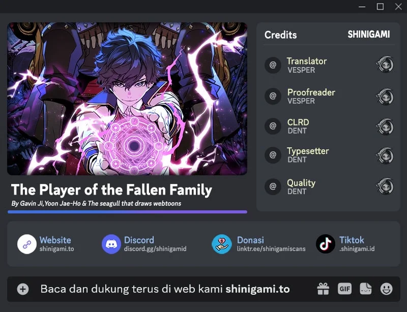 The Player Of The Fallen Family Chapter 21 - halaman 1