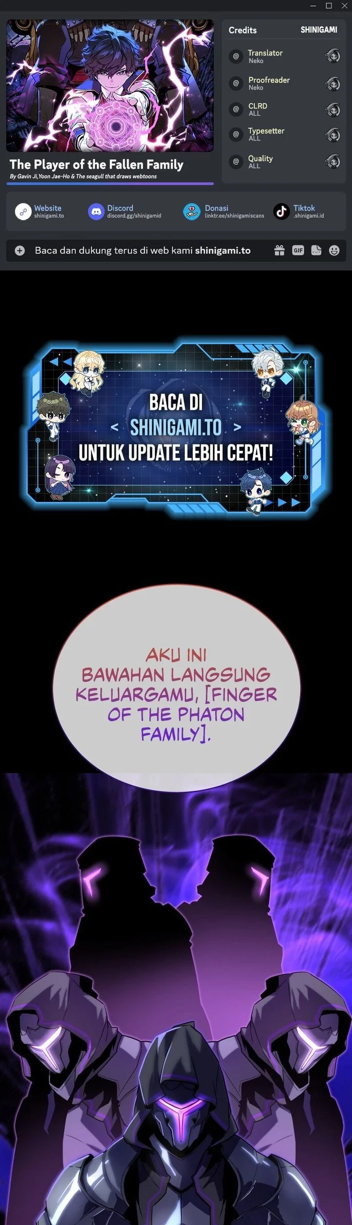 The Player Of The Fallen Family Chapter 9 - halaman 1