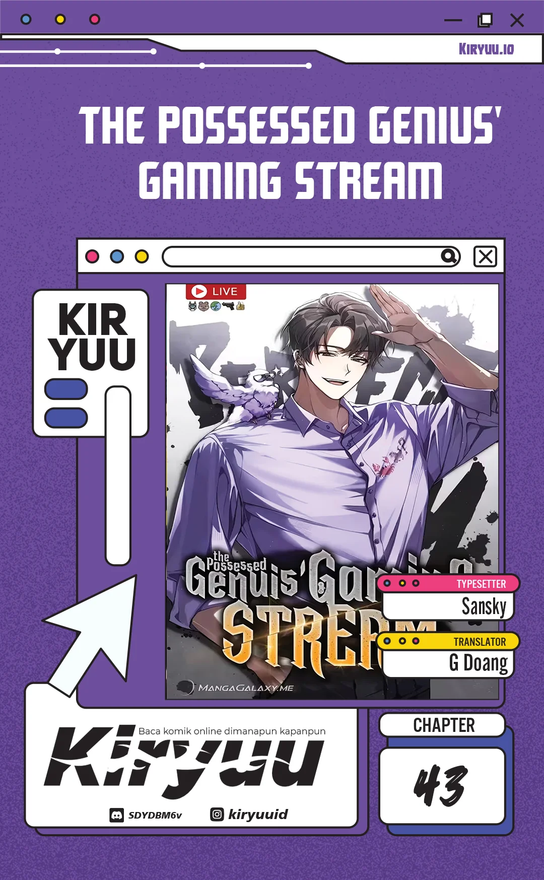 The Possessed Genius’ Gaming Stream Chapter 43 - halaman 1