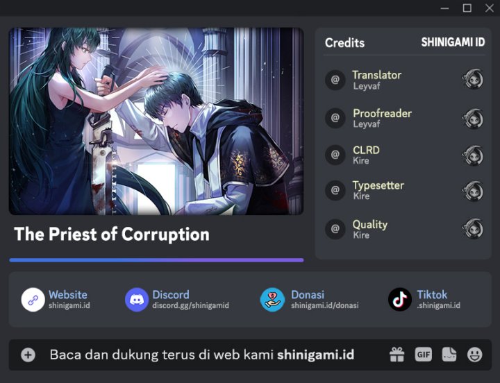 The Priest of Corruption Chapter 16 - halaman 1